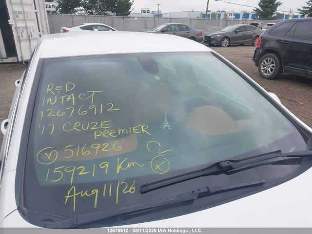 3G1BF5SM0HS516926 Chevrolet Cruze Premier