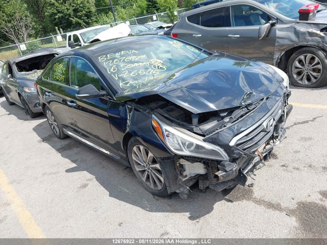 Продаж на аукціоні авто 2016 Hyundai Sonata Sport Tech, vin: 5NPE34AF9GH265715, номер лоту: 12676922