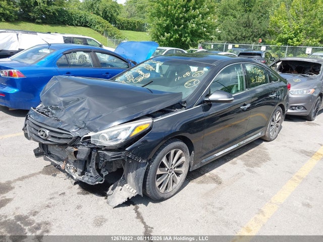 Продаж на аукціоні авто 2016 Hyundai Sonata Sport Tech, vin: 5NPE34AF9GH265715, номер лоту: 12676922