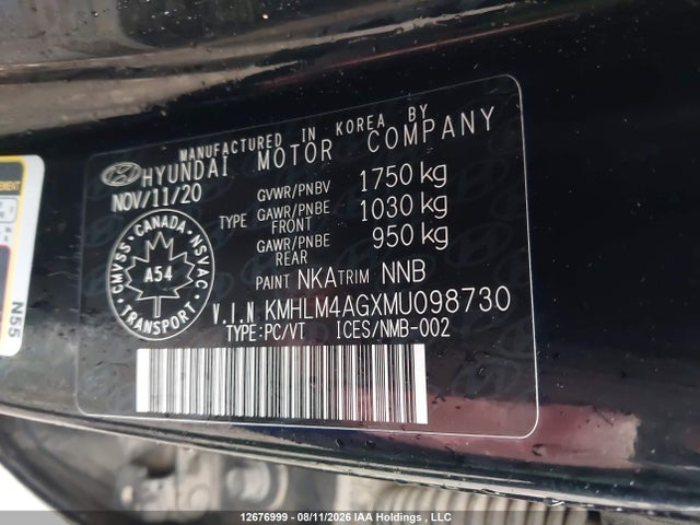 Hyundai ELANTRA SEL 2021 KMHLM4AGXMU098730 Image 17