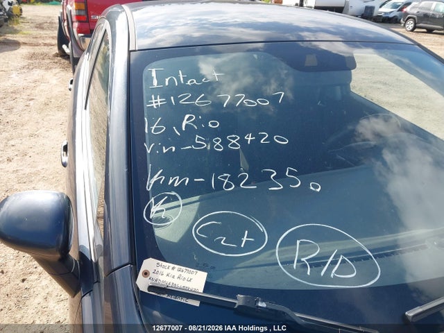 KIA RIO LX 2016 KNADM4A38G6588420 Image 16