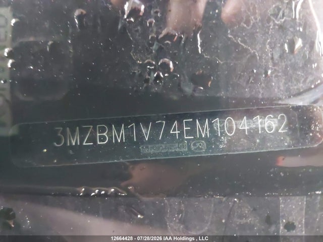 Aukcja sprzedaży 2014 Mazda Mazda3 Gs-sky, vin: 3MZBM1V74EM104162, numer aukcji: 12664428