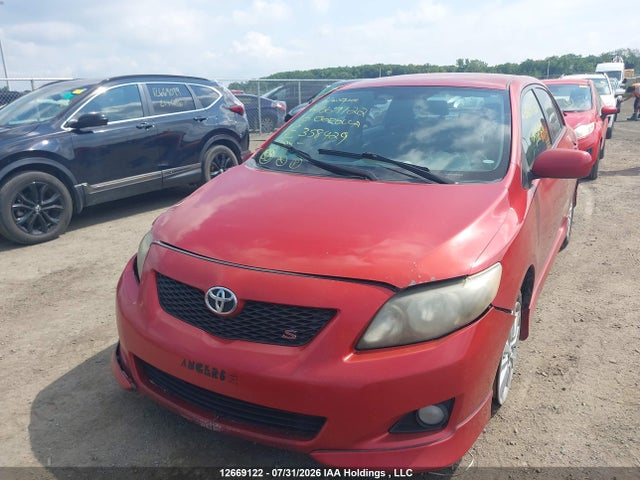 12669122 :رقم المزاد ، 2T1BU4EE8AC358429 vin ، 2010 Toyota Corolla S مزاد بيع