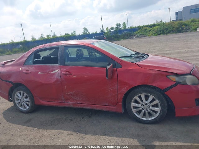 12669122 :رقم المزاد ، 2T1BU4EE8AC358429 vin ، 2010 Toyota Corolla S مزاد بيع