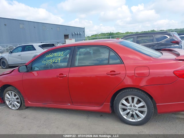 12669122 :رقم المزاد ، 2T1BU4EE8AC358429 vin ، 2010 Toyota Corolla S مزاد بيع