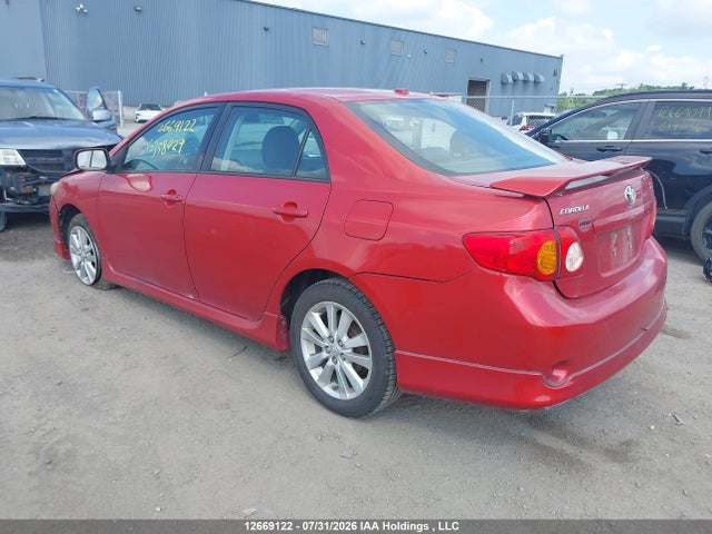 12669122 :رقم المزاد ، 2T1BU4EE8AC358429 vin ، 2010 Toyota Corolla S مزاد بيع