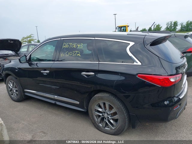 12670643 :رقم المزاد ، 5N1AL0MM5FC510372 vin ، 2015 Infiniti Qx60 مزاد بيع