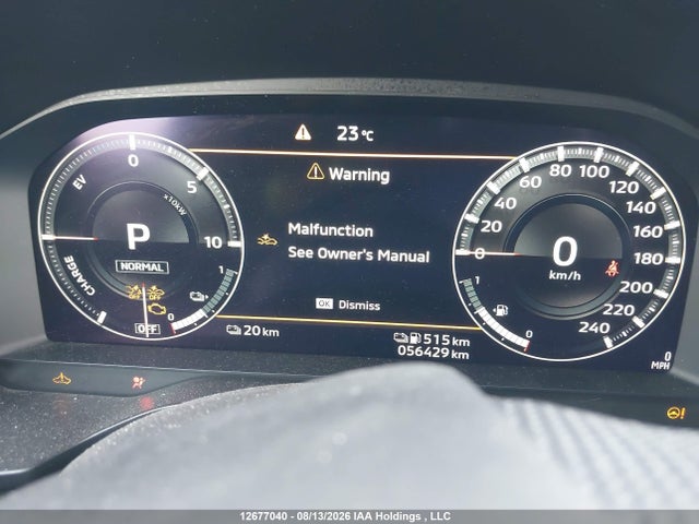 2023 Mitsubishi Outlander Phev Le/sel მანქანა იყიდება აუქციონზე, vin: JA4T5UA9XPZ621216, აუქციონის ნომერი: 12677040