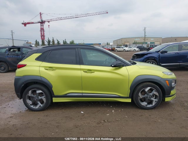 2020 Hyundai Kona Limited მანქანა იყიდება აუქციონზე, vin: KM8K3CA55LU448612, აუქციონის ნომერი: 12677053