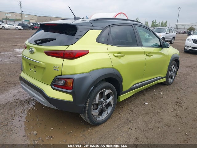 2020 Hyundai Kona Limited მანქანა იყიდება აუქციონზე, vin: KM8K3CA55LU448612, აუქციონის ნომერი: 12677053