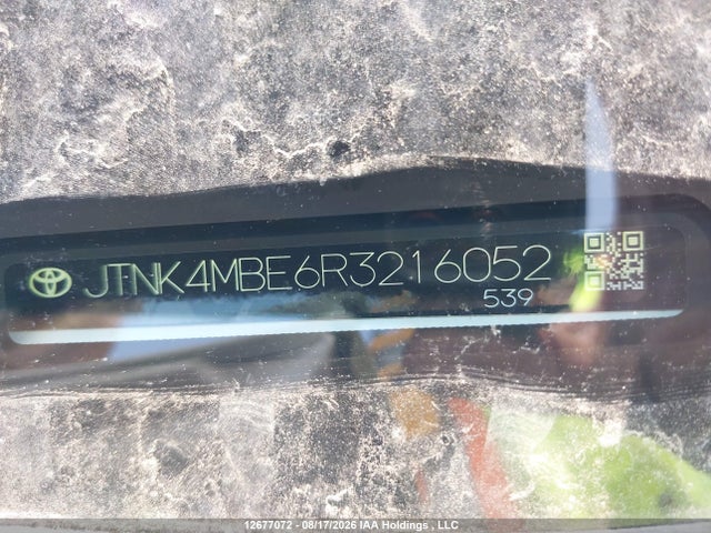 JTNK4MBE6R3216052 Toyota Corolla N