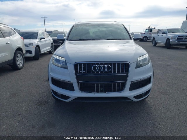 2013 Audi Q7 3.0 Tdi Premium მანქანა იყიდება აუქციონზე, vin: WA1MMCFE7DD013816, აუქციონის ნომერი: 12677154