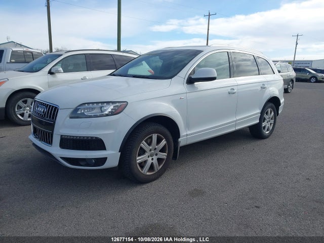 2013 Audi Q7 3.0 Tdi Premium მანქანა იყიდება აუქციონზე, vin: WA1MMCFE7DD013816, აუქციონის ნომერი: 12677154