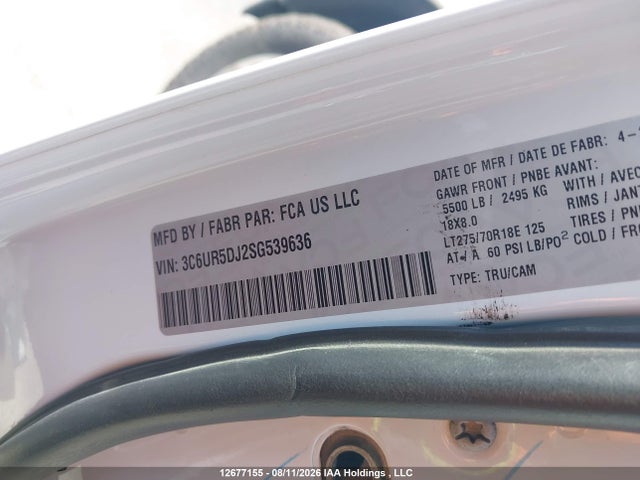 RAM 2500 Big Horn 2025 3C6UR5DJ2SG539636 Image 18