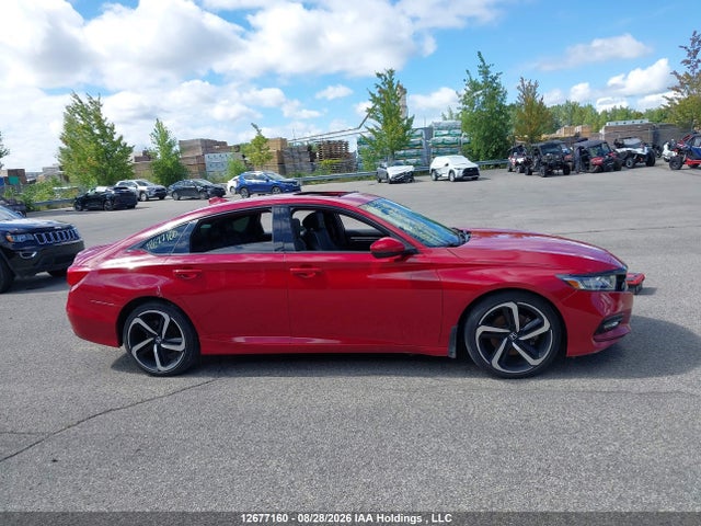 2020 Honda Accord Sport 1.5t მანქანა იყიდება აუქციონზე, vin: 1HGCV1F30LA801050, აუქციონის ნომერი: 12677160