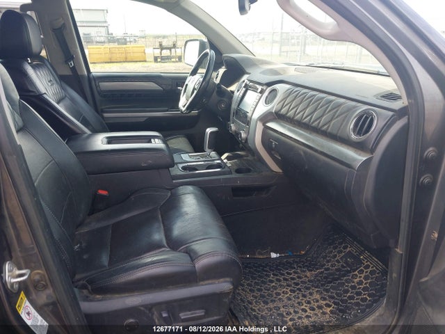 12677171 :رقم المزاد ، 5TFAY5F17HX665023 vin ، 2017 Toyota Tundra Crewmax 1794/platinum مزاد بيع