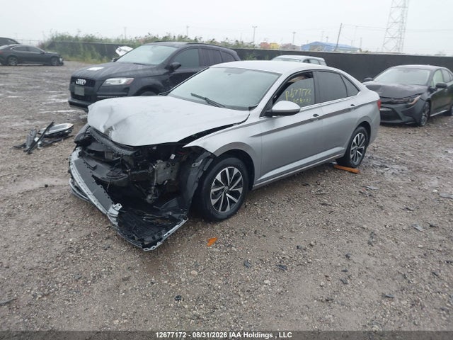 12677172 :رقم المزاد ، 3VWCM7BU7NM011718 vin ، 2022 Volkswagen Jetta Trendline مزاد بيع