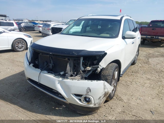 12677177 :رقم المزاد ، 5N1AR2MM7FC654077 vin ، 2015 Nissan Pathfinder S/sv/sl/platinum مزاد بيع