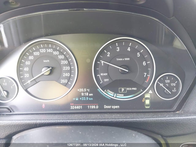 BMW 320i Xdrive 2014 WBA3C3C55EF985393 Image 7
