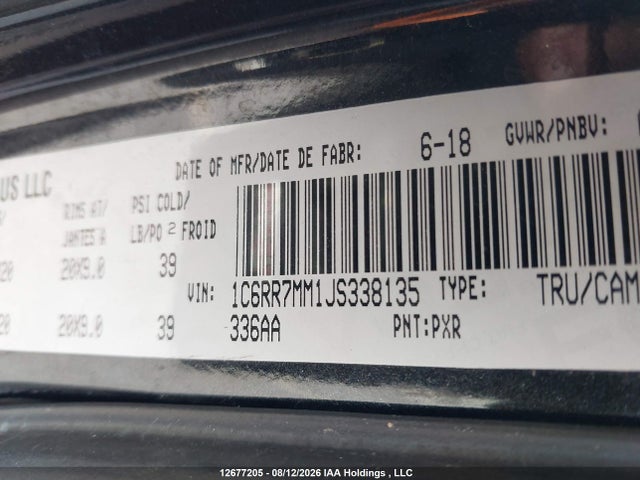 RAM 1500 2018 1C6RR7MM1JS338135 Image 18