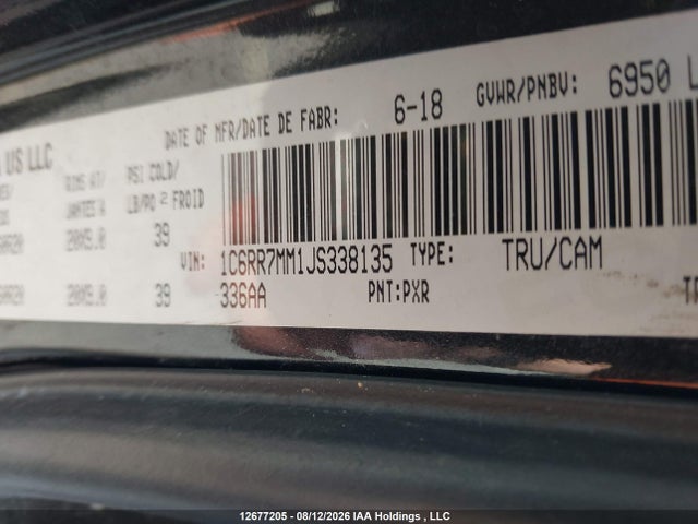 RAM 1500 2018 1C6RR7MM1JS338135 Image 9