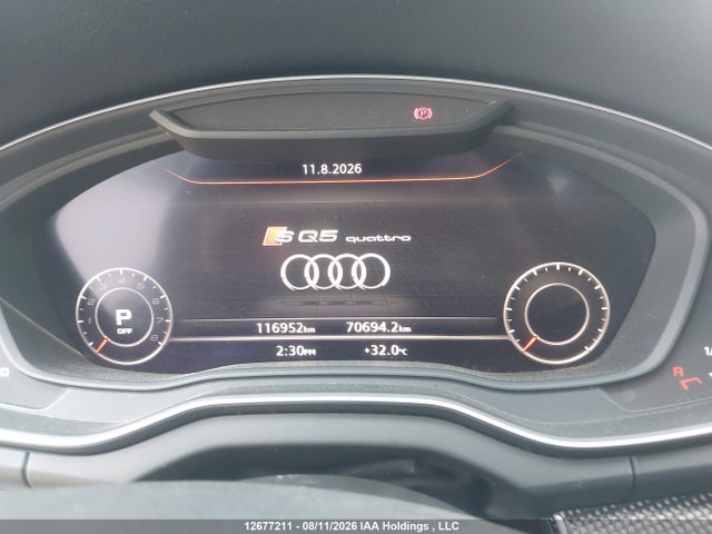 12677211 :رقم المزاد ، WA1C4AFY3K2006056 vin ، 2019 Audi Sq5 Prestige مزاد بيع