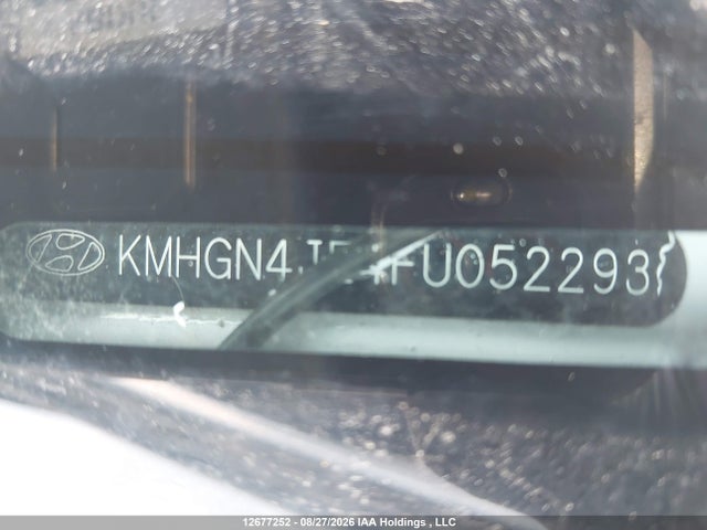 Hyundai Genesis 3.8l 2015 KMHGN4JE4FU052293 Image 9