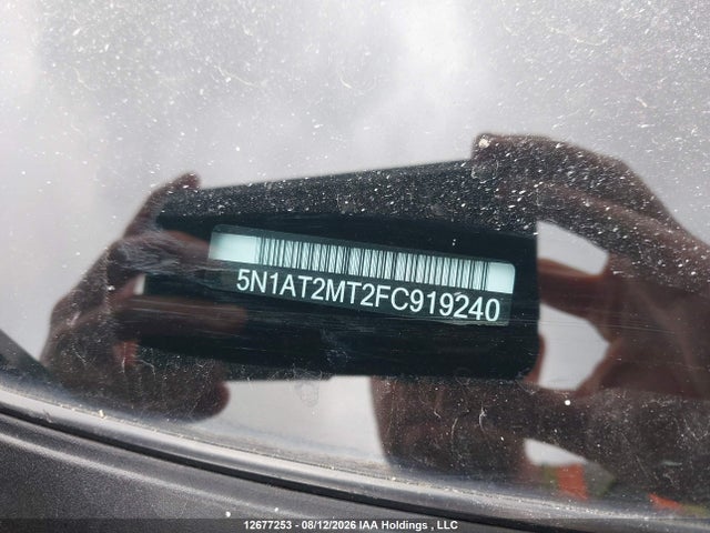 5N1AT2MT2FC919240 Nissan Rogue S/sl/sv