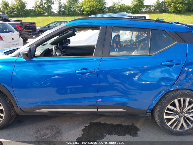 12677269 :رقم المزاد ، 3N1CP5DV5NL515570 vin ، 2022 Nissan Kicks Sr مزاد بيع