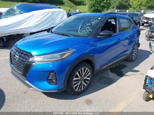 12677269 :رقم المزاد ، 3N1CP5DV5NL515570 vin ، 2022 Nissan Kicks Sr مزاد بيع