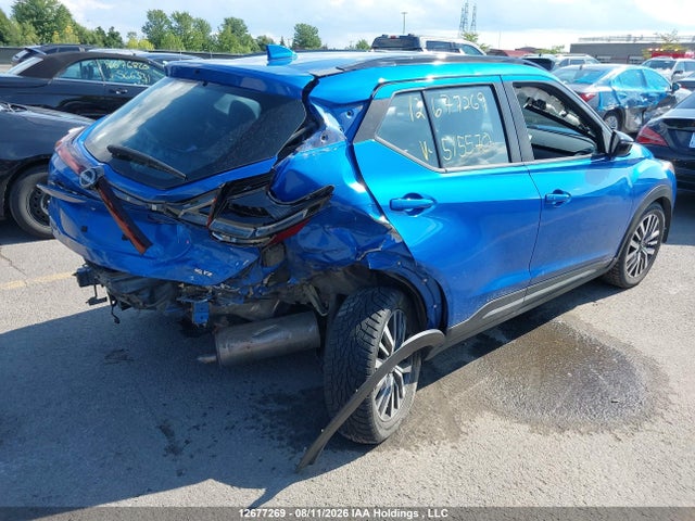 12677269 :رقم المزاد ، 3N1CP5DV5NL515570 vin ، 2022 Nissan Kicks Sr مزاد بيع