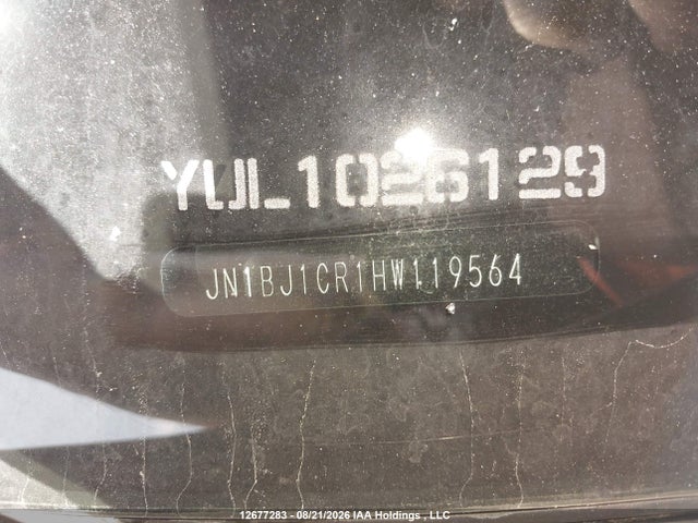 Aukcja sprzedaży 2017 Nissan Qashqai, vin: JN1BJ1CR1HW119564, numer aukcji: 12677283