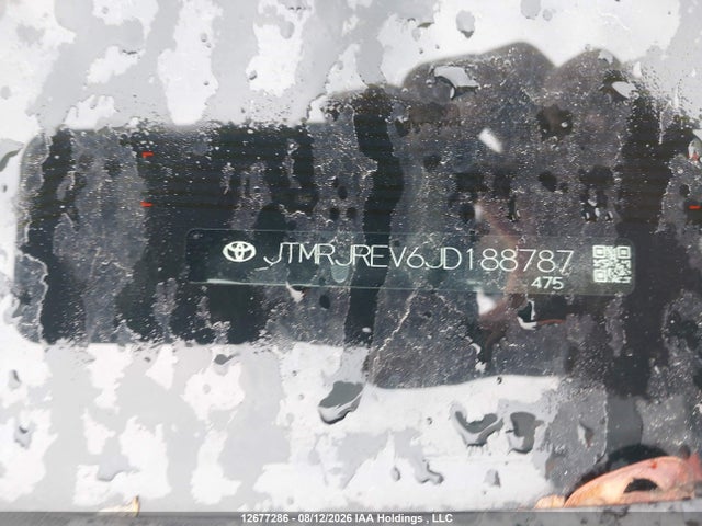 JTMRJREV6JD188787 Toyota Rav4 Hybrid Le+