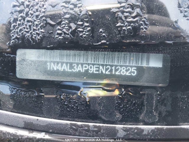 12677293 :رقم المزاد ، 1N4AL3AP9EN212825 vin ، 2014 Nissan Altima 2.5/s/sv/sl مزاد بيع