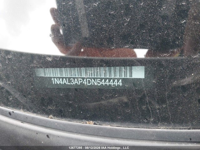 12677295 :رقم المزاد ، 1N4AL3AP4DN544444 vin ، 2013 Nissan Altima 2.5/s/sv/sl مزاد بيع