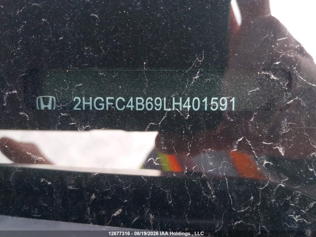 2HGFC4B69LH401591 Honda Civic Lx