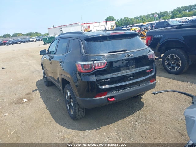 Продажа на аукционе авто 2018 Jeep Compass Trailhawk, vin: 3C4NJDDB8JT413021, номер лота: 12677349