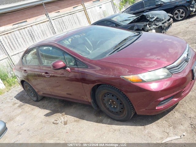 Продажа на аукционе авто 2012 Honda Civic Ex-l, vin: 2HGFB2F91CH001925, номер лота: 12677373