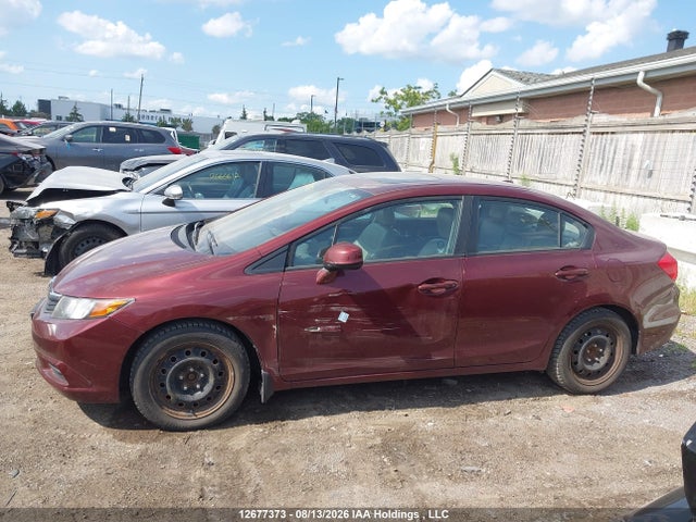 Продажа на аукционе авто 2012 Honda Civic Ex-l, vin: 2HGFB2F91CH001925, номер лота: 12677373