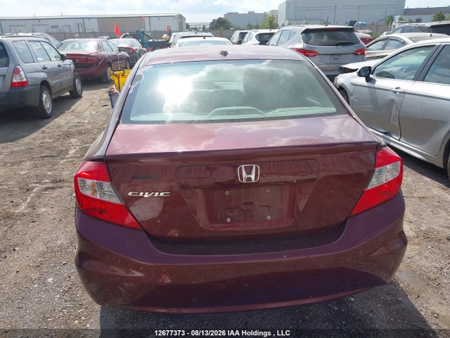 Продажа на аукционе авто 2012 Honda Civic Ex-l, vin: 2HGFB2F91CH001925, номер лота: 12677373