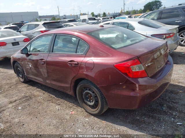 Продажа на аукционе авто 2012 Honda Civic Ex-l, vin: 2HGFB2F91CH001925, номер лота: 12677373