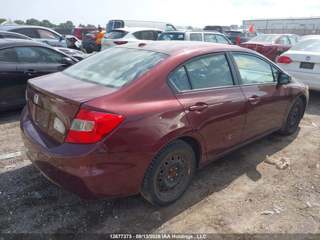 Продажа на аукционе авто 2012 Honda Civic Ex-l, vin: 2HGFB2F91CH001925, номер лота: 12677373