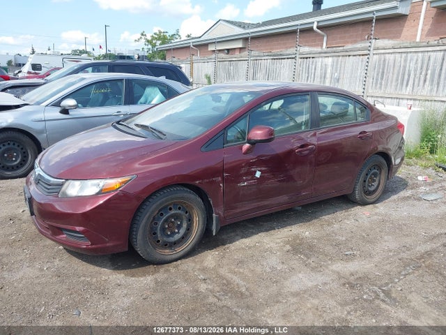 Продажа на аукционе авто 2012 Honda Civic Ex-l, vin: 2HGFB2F91CH001925, номер лота: 12677373