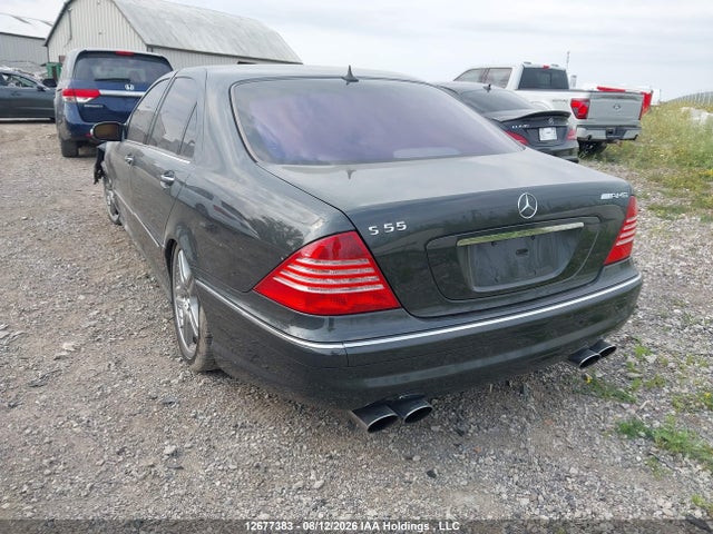 12677383 :رقم المزاد ، WDBNG74J84A427972 vin ، 2004 Mercedes-benz S 55 Amg مزاد بيع