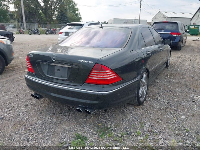 12677383 :رقم المزاد ، WDBNG74J84A427972 vin ، 2004 Mercedes-benz S 55 Amg مزاد بيع
