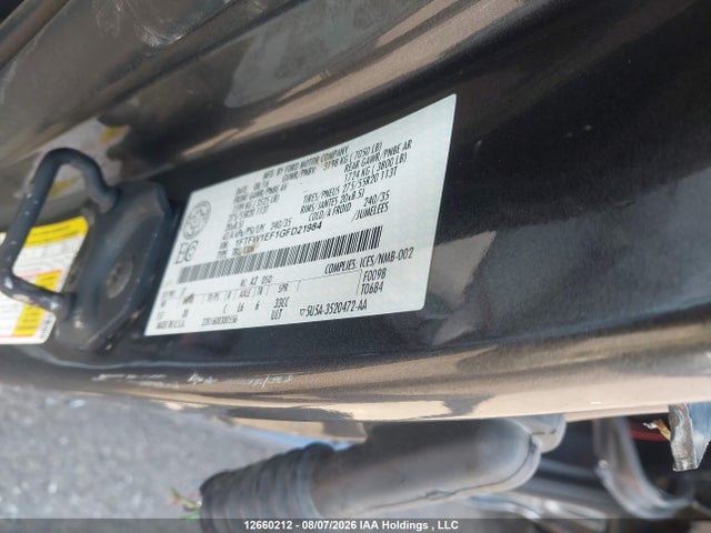 Ford F-150 Xlt 2016 1FTFW1EF1GFD21984 Image 9