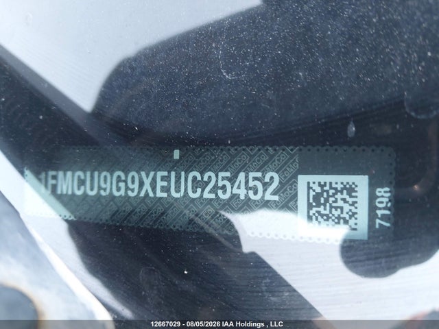 Ford ESCAPE SE 2014 1FMCU9G9XEUC25452 Image 18