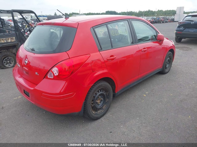2010 Nissan Versa 1.8s მანქანა იყიდება აუქციონზე, vin: 3N1BC1CP7AL375633, აუქციონის ნომერი: 12669449