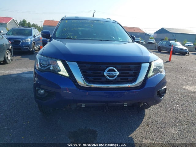 2019 Nissan Pathfinder Platinum/s/sl Premium/sv Tech მანქანა იყიდება აუქციონზე, vin: 5N1DR2MM5KC586689, აუქციონის ნომერი: 12670679