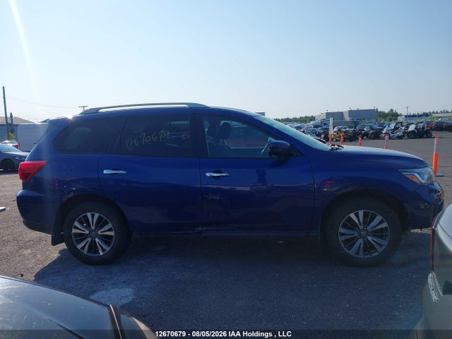 2019 Nissan Pathfinder Platinum/s/sl Premium/sv Tech მანქანა იყიდება აუქციონზე, vin: 5N1DR2MM5KC586689, აუქციონის ნომერი: 12670679